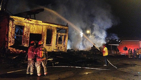 Downtown historic buildings destroyed in Port Gibson fire - Mississippi ...