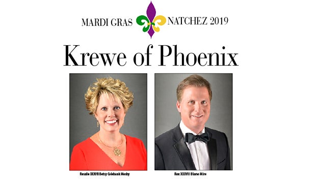 Krewe Of Phoenix Announces Royalty For 19 Mardi Gras Season Mississippi S Best Community Newspaper Mississippi S Best Community Newspaper