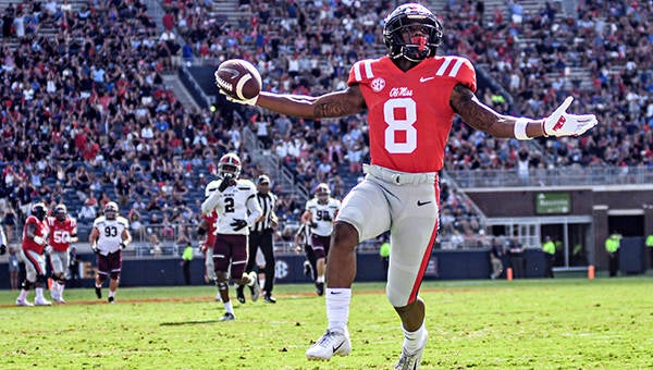 Why Ole Miss receivers A.J. Brown and D.K. Metcalf almost went to