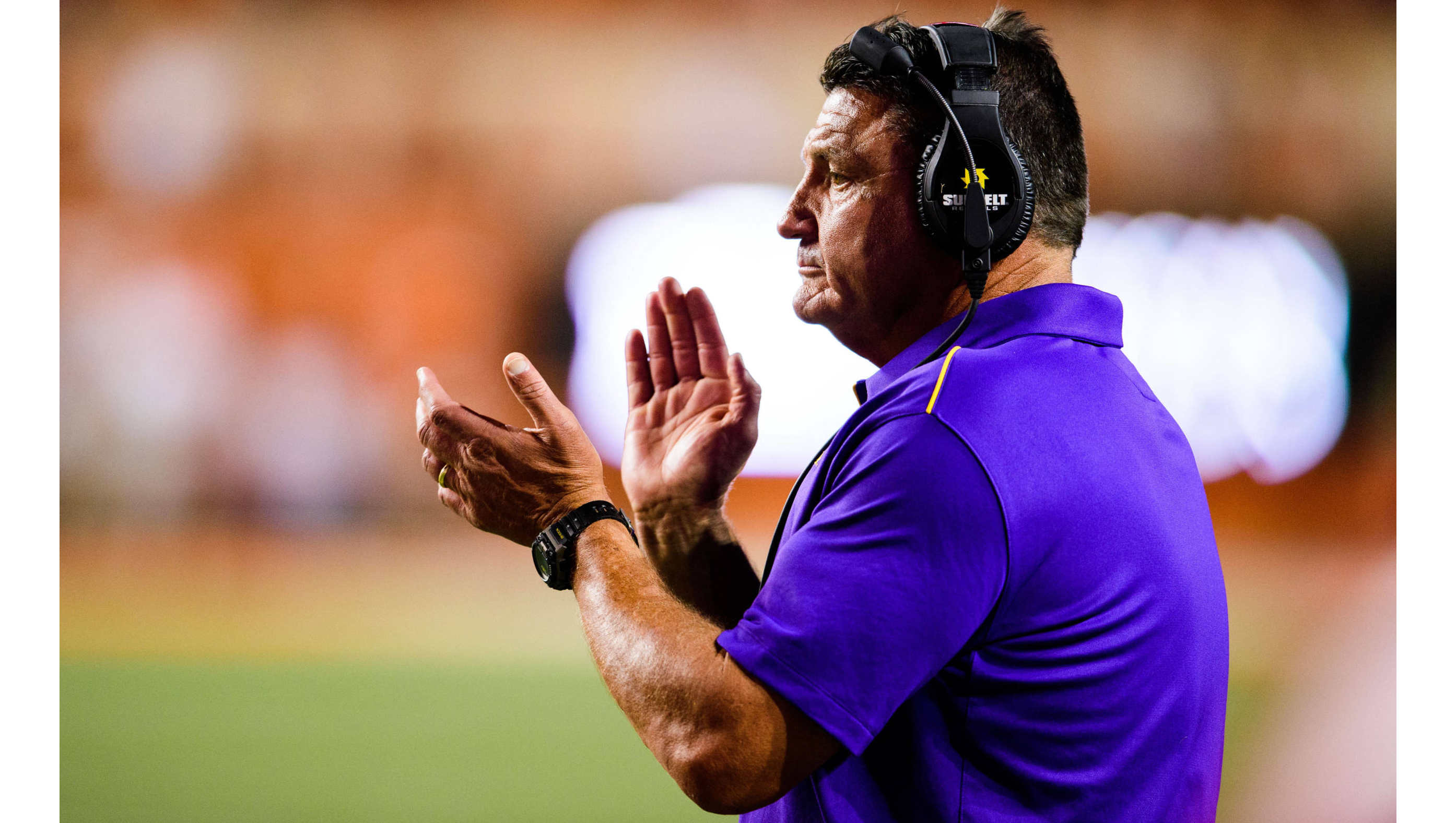 LSU, football coach Ed Orgeron to part ways at end of season – KVEO-TV