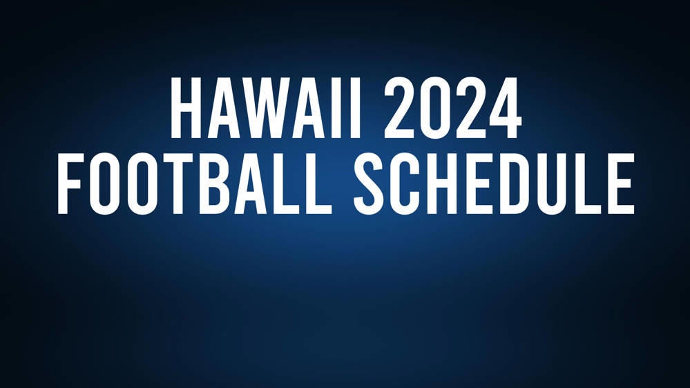 Hawaii 2024 Football Schedule, Record, Results