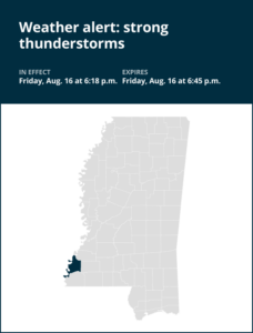 Marble-sized hail predicted with thunderstorms in Adams County Friday