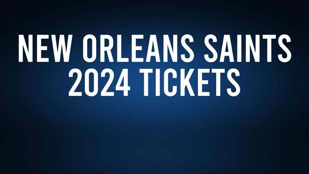 New Orleans Saints 2024 Tickets and Schedule Information