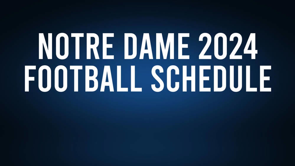 Notre Dame Football Schedule 2024 Printable Pdf Download Bobbie Cristie