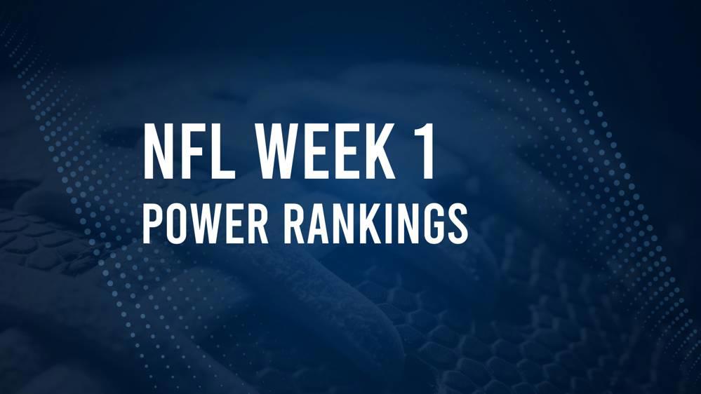 Ravens, 49ers, Week 1 NFL Power Rankings