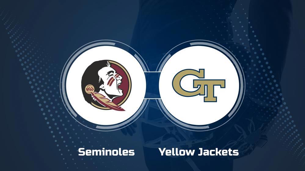 Where to Watch Florida State vs. Georgia Tech on TV or Streaming Live - August 24