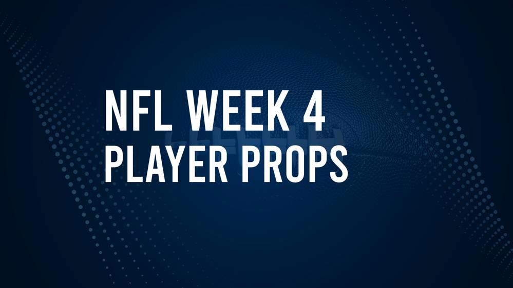 Discover the Best Week 4 NFL Player Prop Bets & Odds