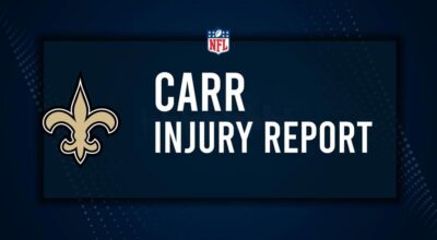 Will Derek Carr Play in Week 4? NFL Injury Status, News & Updates