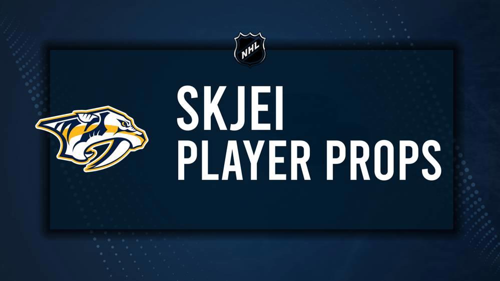 Brady Skjei Player Prop Bets for the Predators vs. Bruins Game - October 22