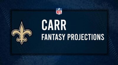 Derek Carr Fantasy Projections: Week 9 vs. the Panthers