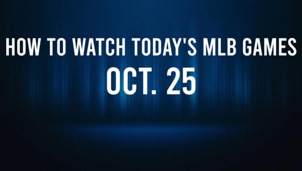 How to Watch the MLB Baseball Playoffs on Friday, Oct. 25: TV Channel, Live Streaming, Start Times