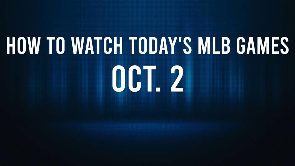 How to Watch the MLB Baseball Playoffs on Wednesday, Oct. 2: TV Channel, Live Streaming, Start Times