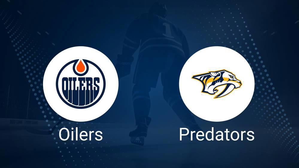 Oilers vs. Predators Injury Report Today - October 17