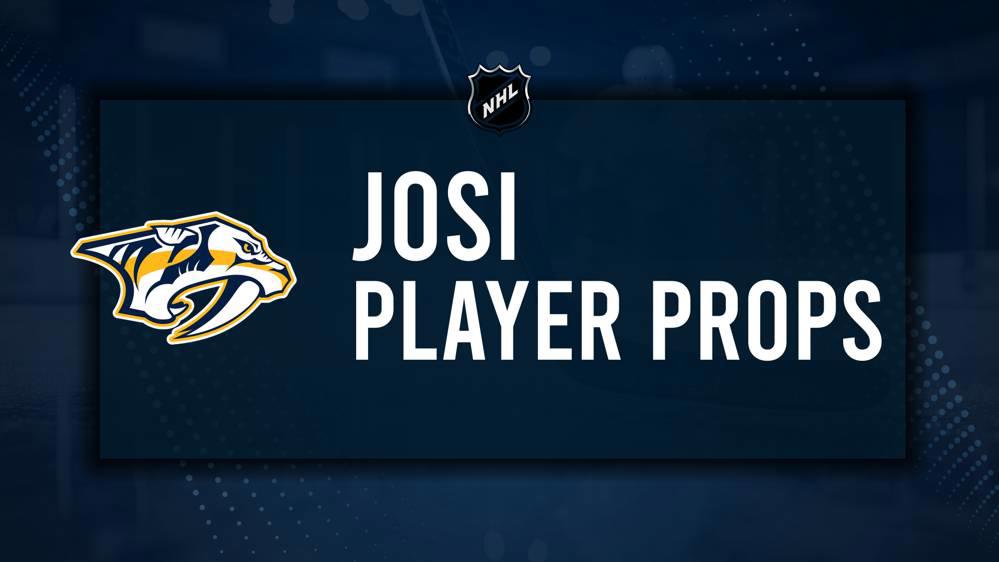 Roman Josi Player Prop Bets for the Predators vs. Lightning Game - October 28