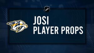 Roman Josi Player Prop Bets for the Predators vs. Stars Game - October 10