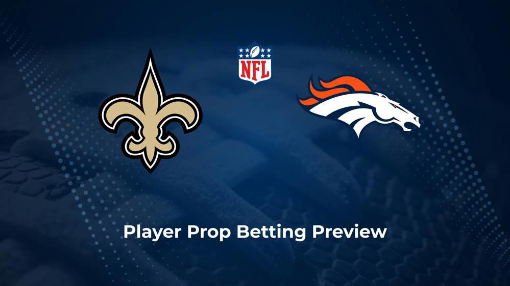 Saints vs. Broncos Player Props & Odds – Week 7