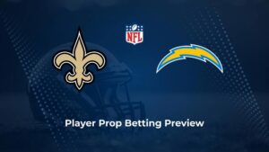 Saints vs. Chargers Player Props & Odds – Week 8