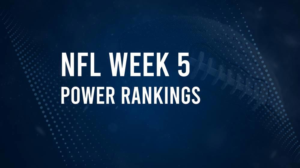 Vikings, Chiefs, Week 5 NFL Power Rankings