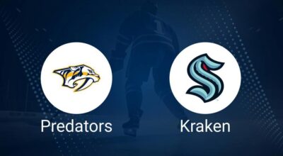 Where to Watch Nashville Predators vs. Seattle Kraken on TV or Streaming Live - October 15