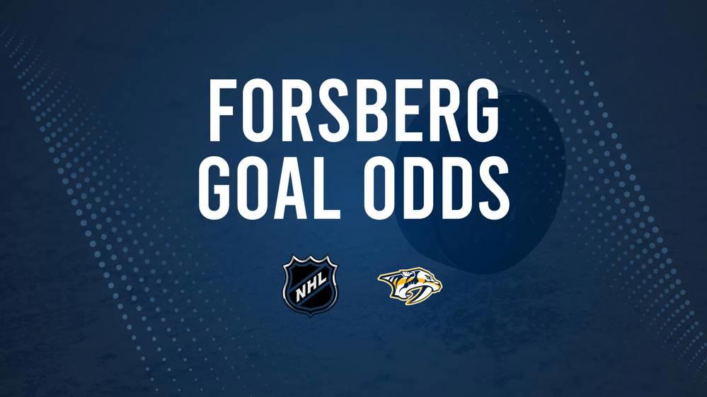 Will Filip Forsberg Score a Goal Against the Oilers on October 31?