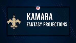 Alvin Kamara Fantasy Projections: Week 11 vs. the Browns