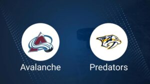 Avalanche vs. Predators Injury Report Today - November 11