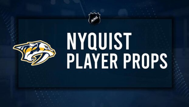 Gustav Nyquist Player Prop Bets for the Predators vs. Wild Game - November 30