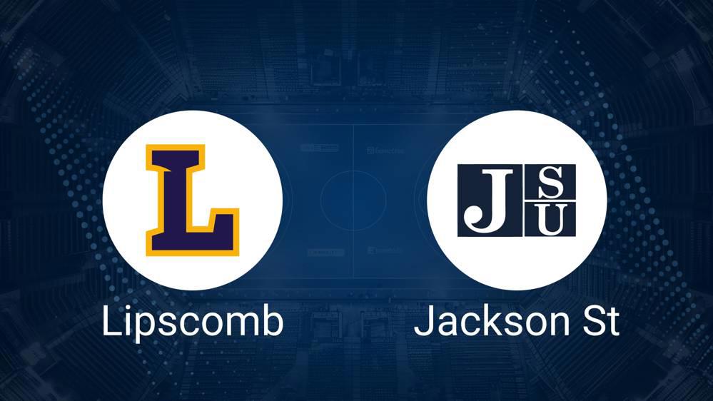 How to Watch Lipscomb vs. Jackson State on TV or Live Stream - November 24