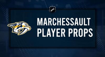 Jonathan Marchessault Player Prop Bets for the Predators vs. Avalanche Game - November 11