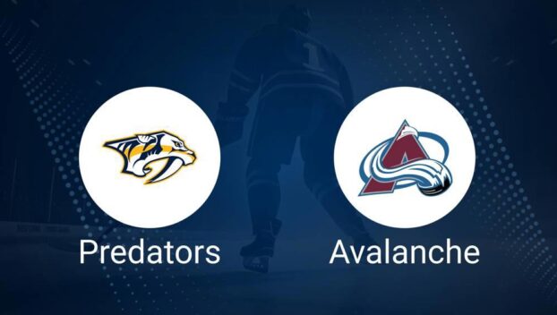 Where to Watch Nashville Predators vs. Colorado Avalanche on TV or Streaming Live - November 2