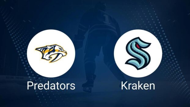 Where to Watch Nashville Predators vs. Seattle Kraken on TV or Streaming Live - November 20