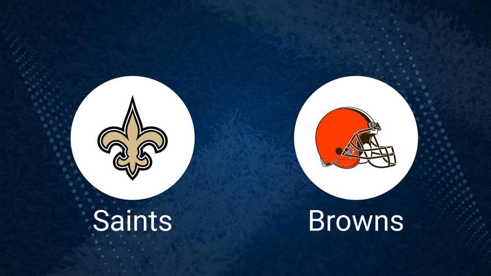 Where to Watch Saints vs. Browns on TV or Streaming Live - Nov. 17