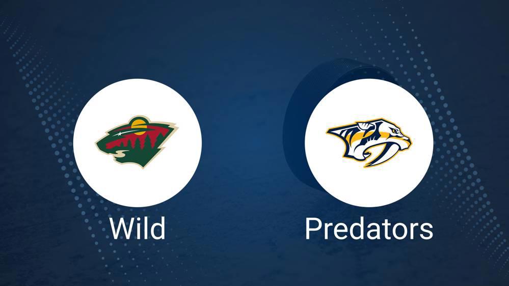 Wild vs. Predators Injury Report Today - November 30