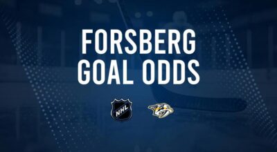 Will Filip Forsberg Score a Goal Against the Avalanche on November 2?