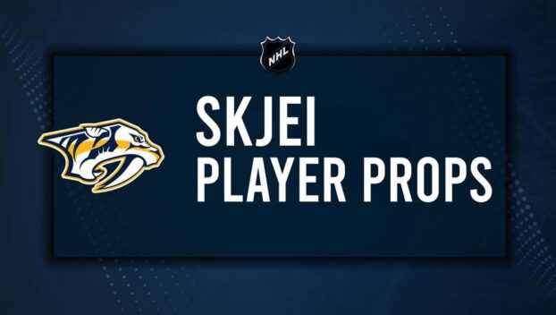 Brady Skjei Player Prop Bets for the Predators vs. Flames Game - December 10