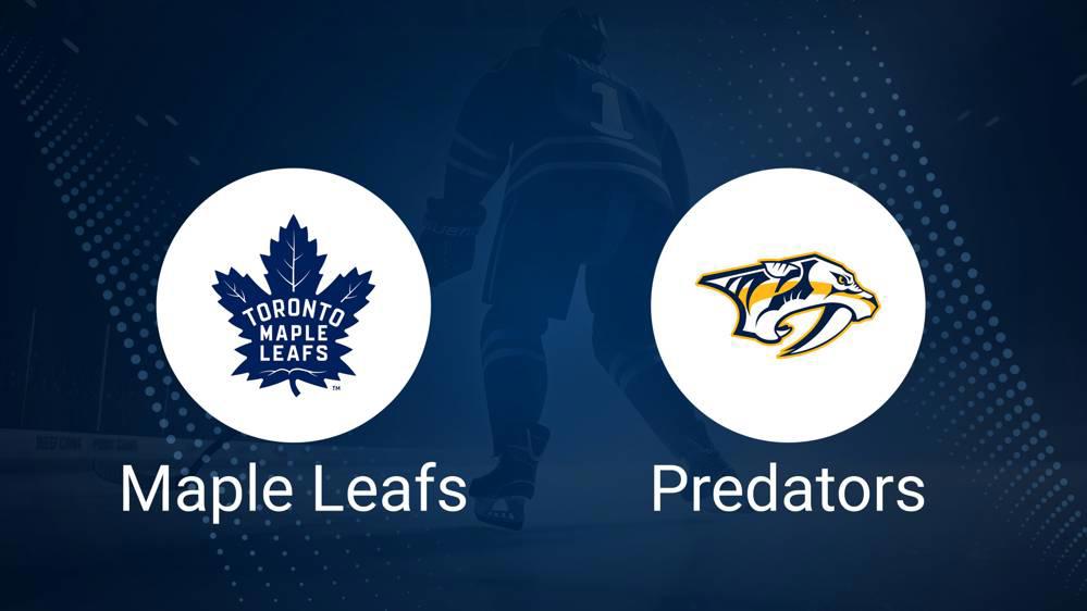 How to Pick the Maple Leafs vs. Predators Game with Odds, Spread, Betting Line and Stats – December 4