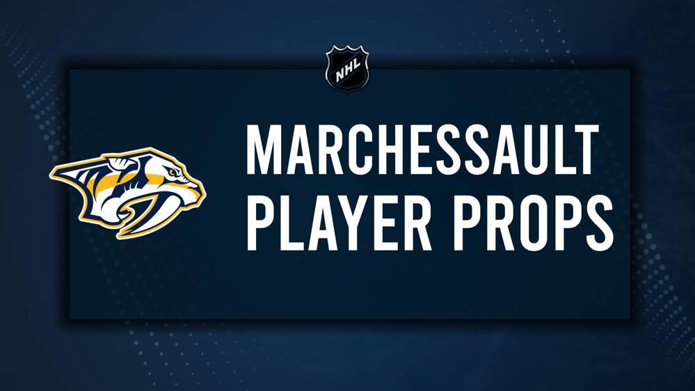 Jonathan Marchessault Player Prop Bets for the Predators vs. Senators Game - December 7