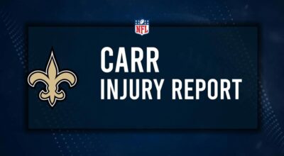 Will Derek Carr Play in Week 17? NFL Injury Status, News & Updates