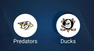 Where to Watch Nashville Predators vs. Anaheim Ducks on TV or Streaming Live - January 25