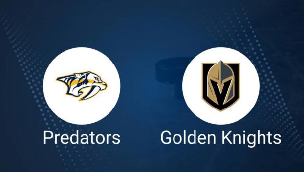 Where to Watch Nashville Predators vs. Vegas Golden Knights on TV or Streaming Live - January 14